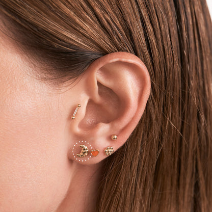 Croissant Piercing Stud