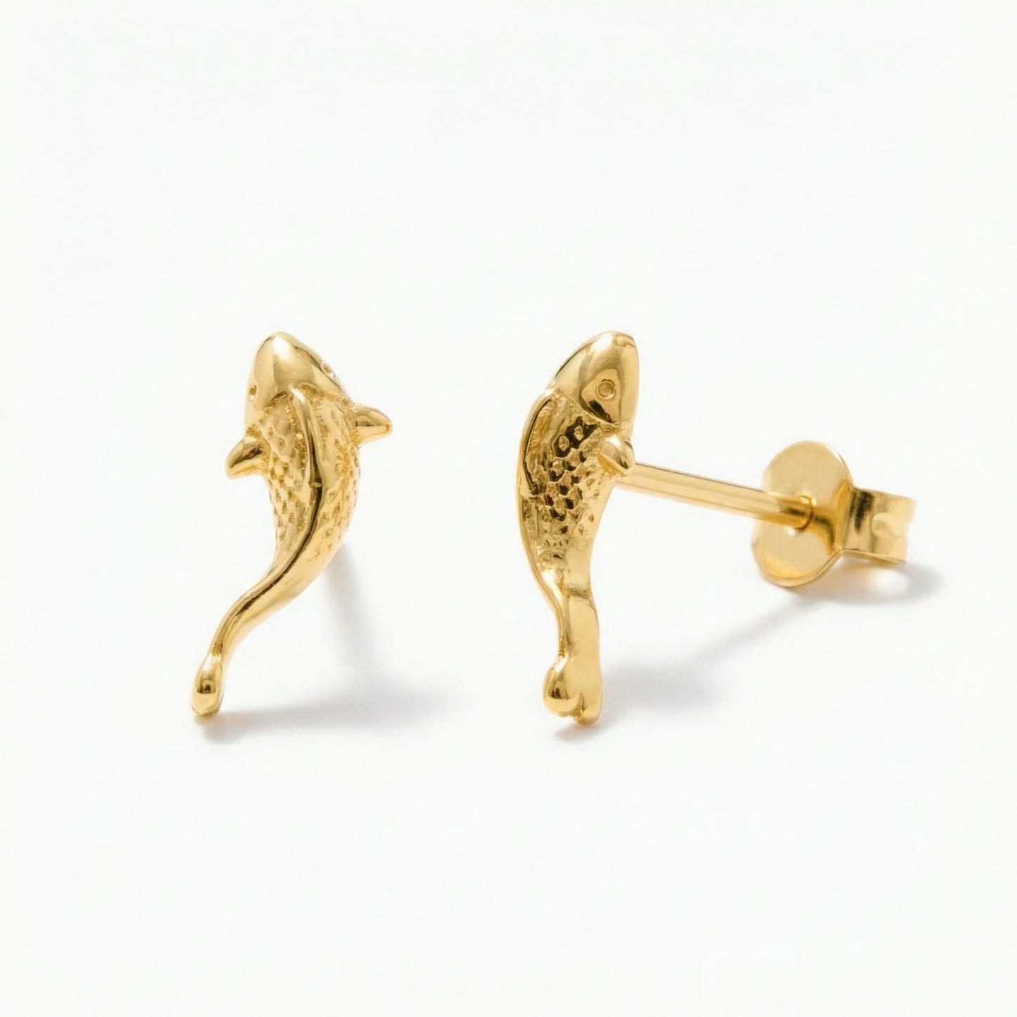 Fish Tail Piercing Earrings