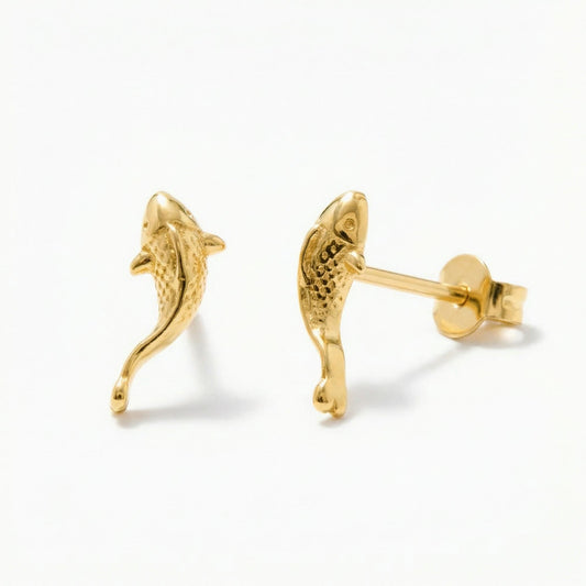 Fish Tail Piercing Earrings