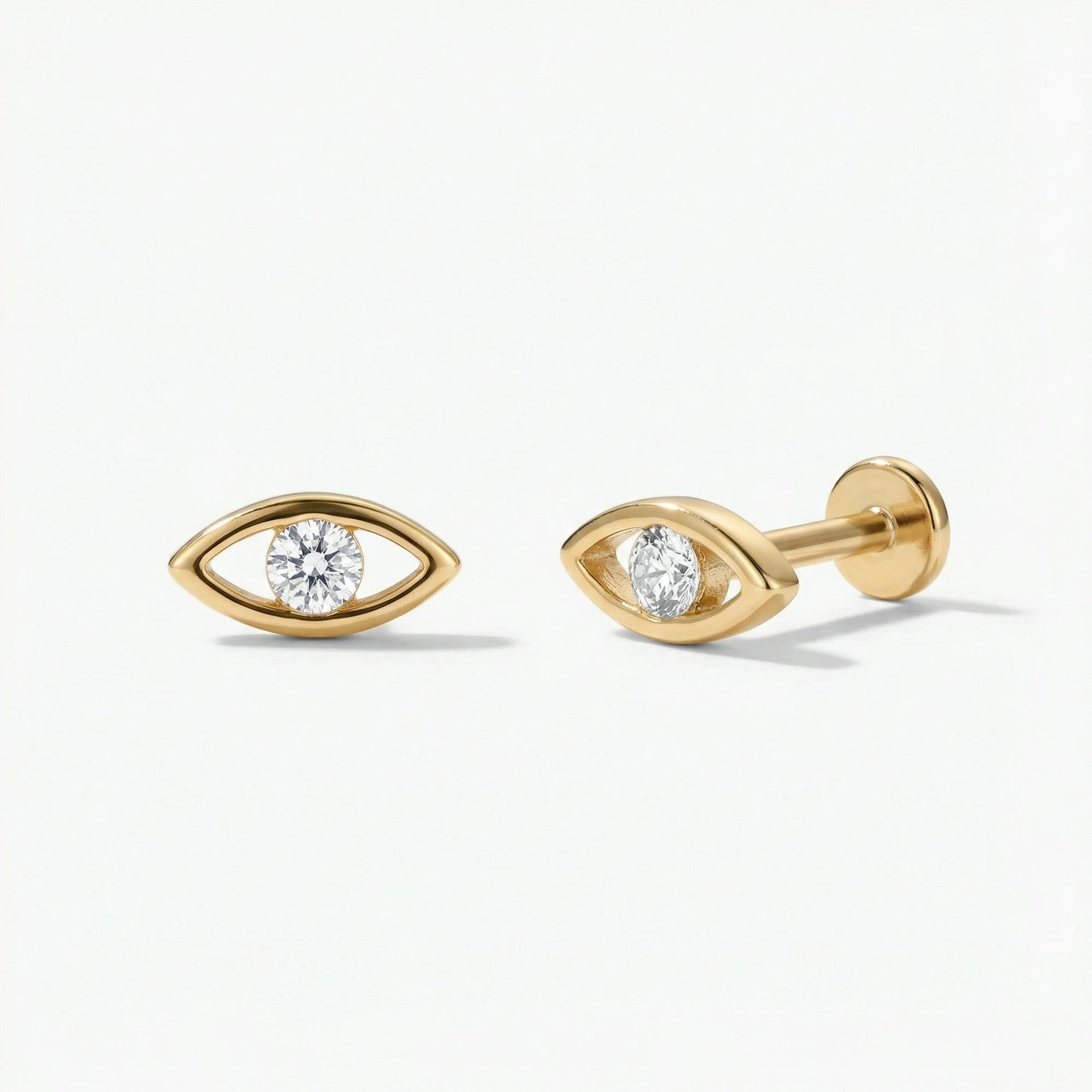 Evil Eye Stud Earring