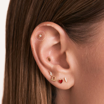 Evil Eye Stud Earring