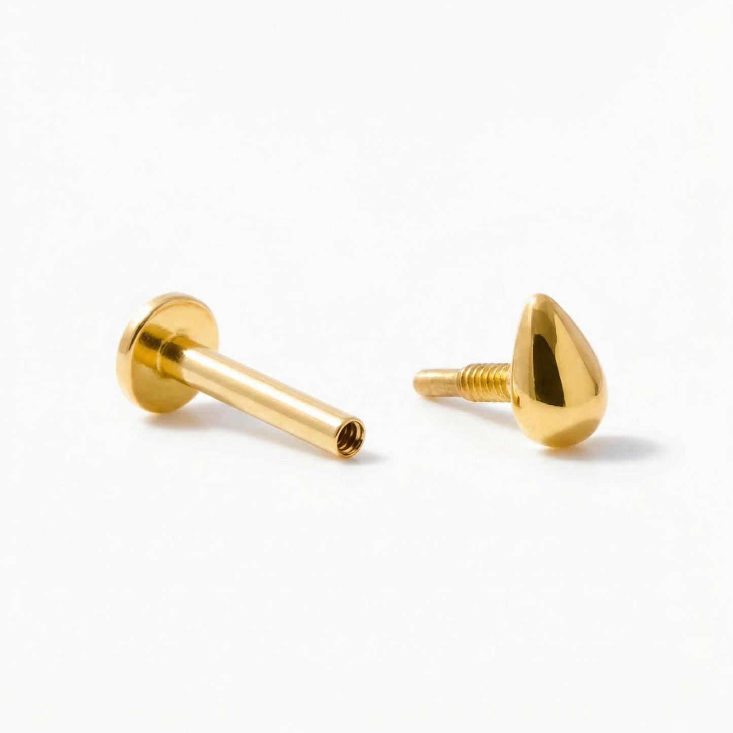 Teardrop Flat Back Stud