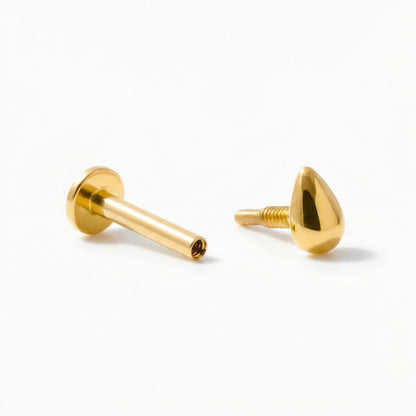 Teardrop Flat Back Stud