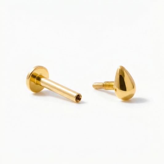 Teardrop Flat Back Stud