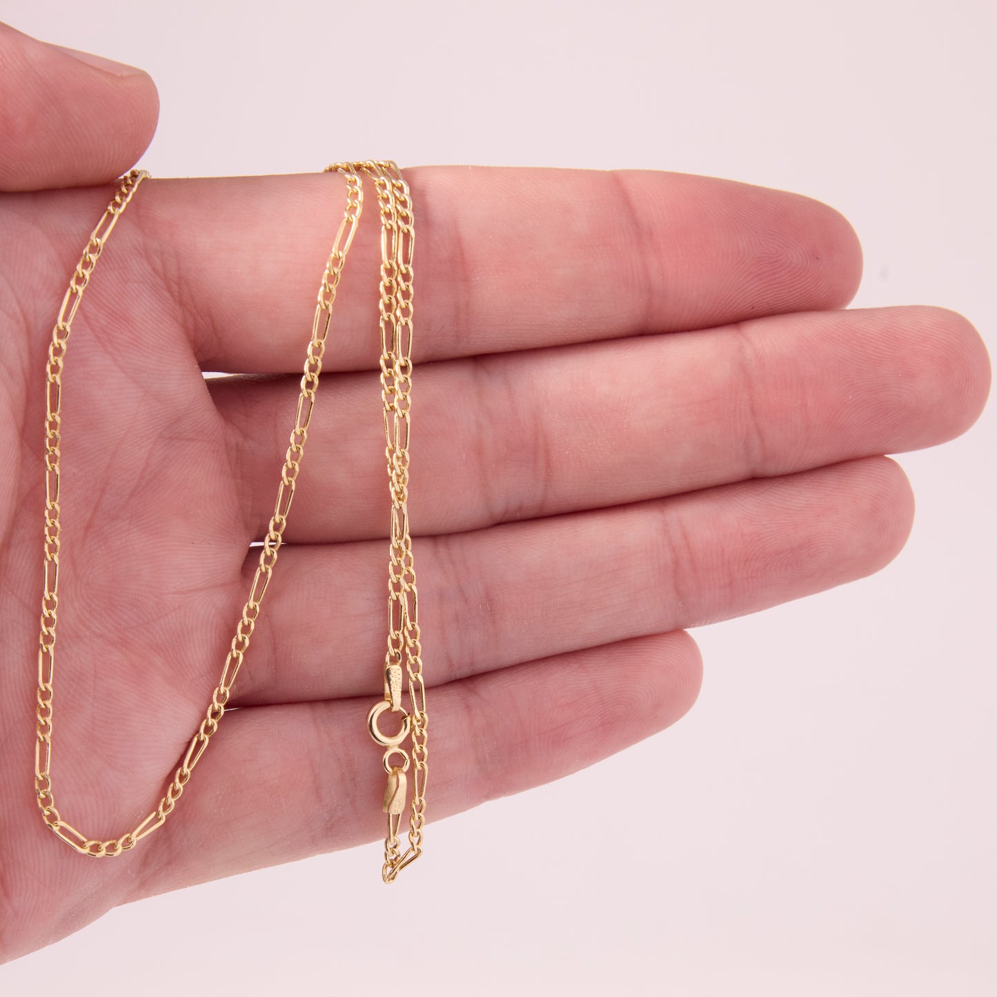 Dainty Flat Curb Chain Necklace