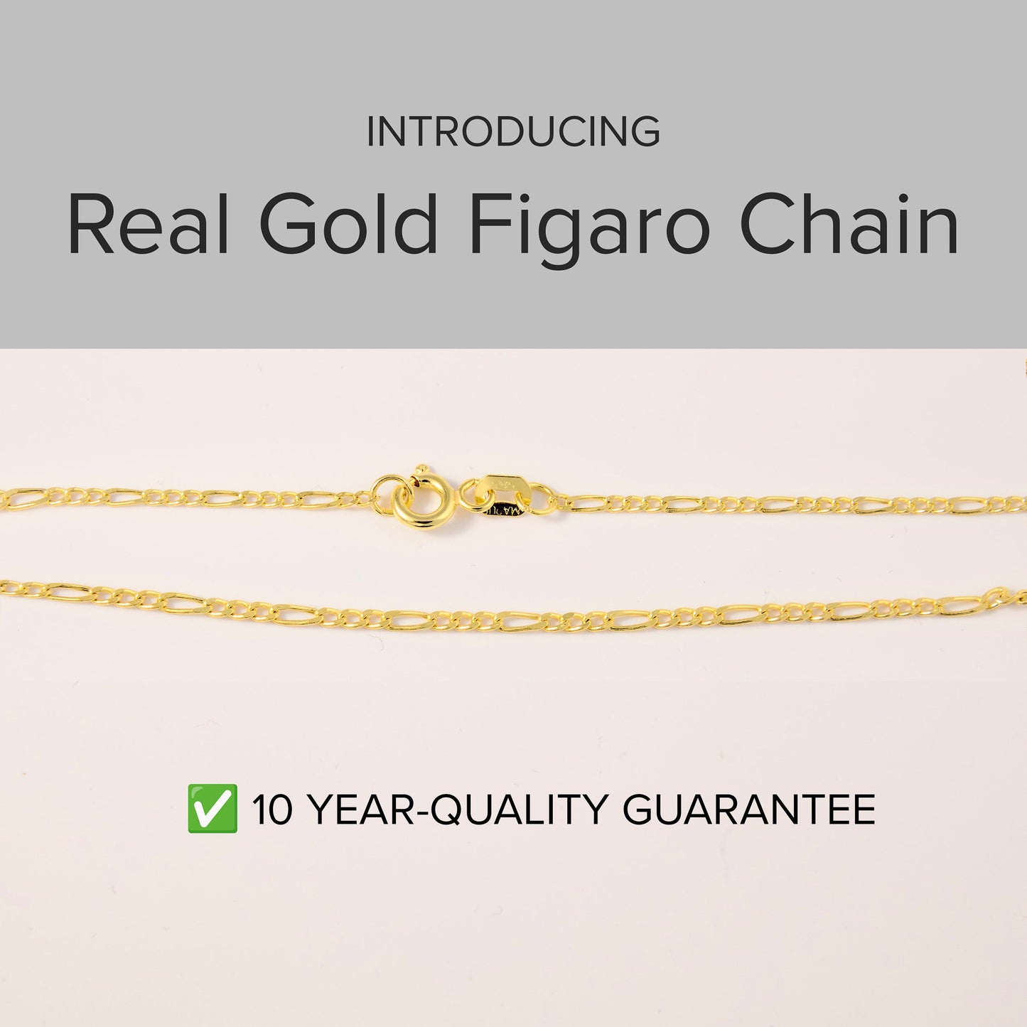 Dainty Diamond Cut Gold Rope Chain Necklace