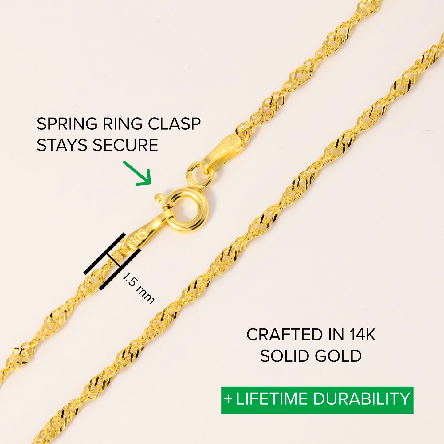 Wheat Chain Necklace