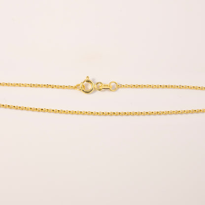 Dainty Curb Chain Necklace
