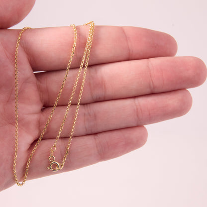 Dainty Curb Chain Necklace