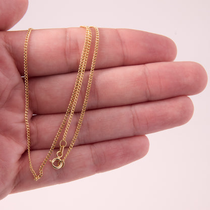 Dainty Rolo Link Chain Necklace