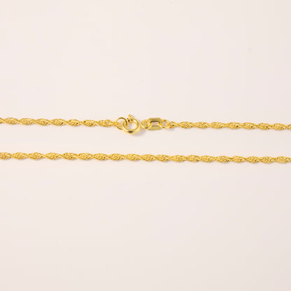 Thin Figaro Link Chain Necklace
