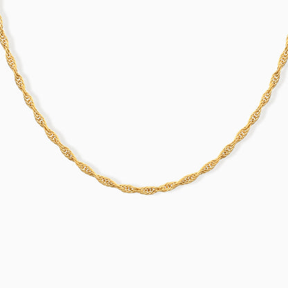 Thin Figaro Link Chain Necklace