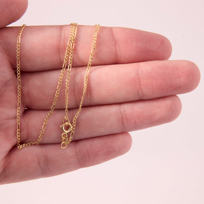 Dainty Rolo Link Chain Necklace