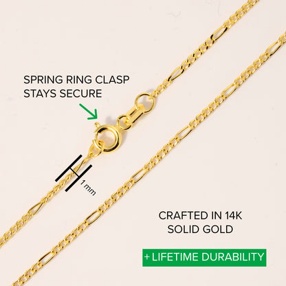 Dainty Rolo Link Chain Necklace