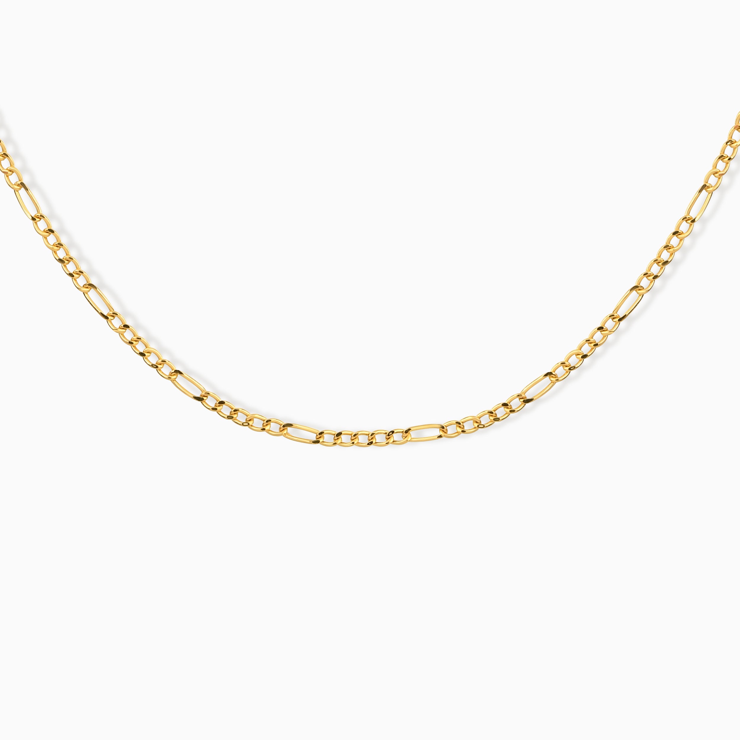 Dainty Rolo Link Chain Necklace