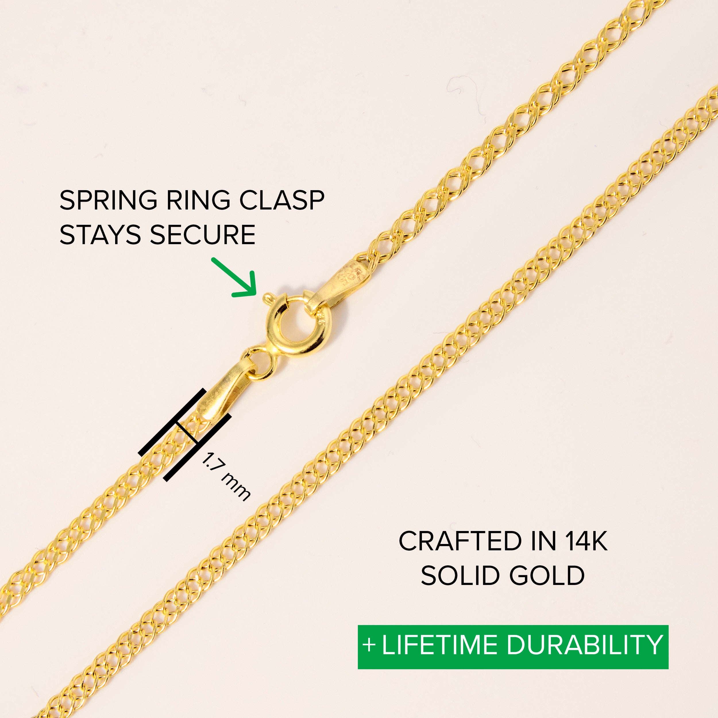 Dainty Rope Chain Necklace