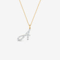 Diamond Letter Necklace