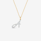 Diamond Letter Necklace
