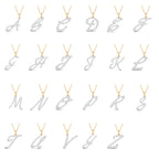 Diamond Letter Necklace