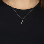Diamond Letter Necklace