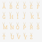 Personalized Dainty Initial Pendant Necklace