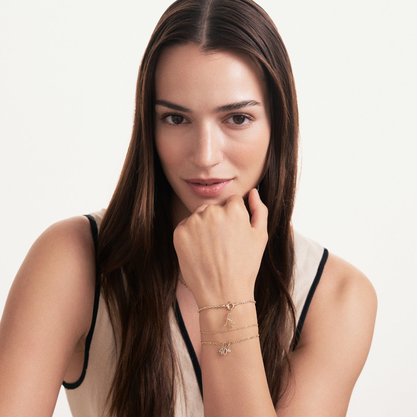 Dainty Script Letter Pendant