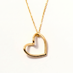 Open Heart Necklace