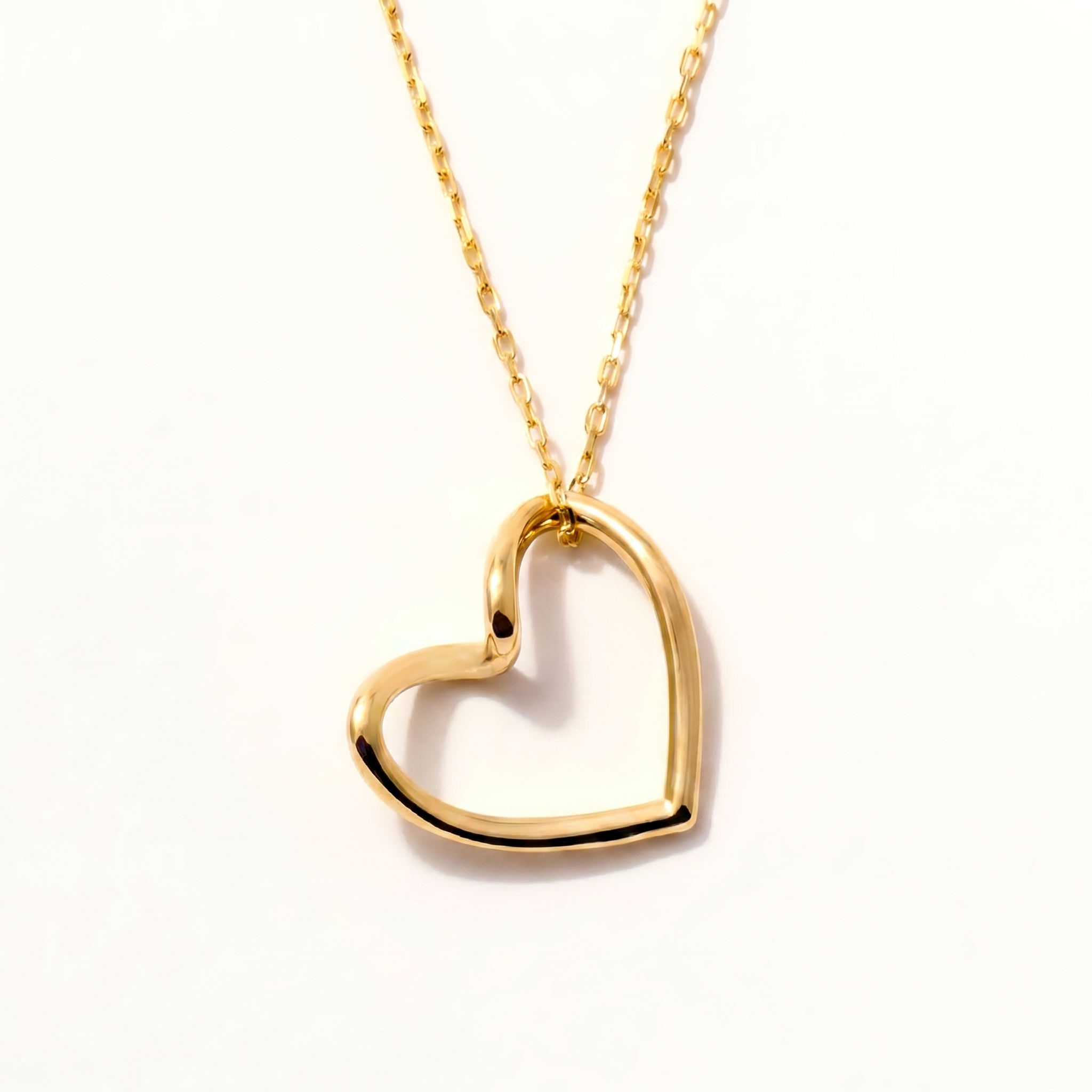 Open Heart Necklace