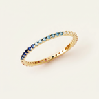 Rainbow Eternity Ring