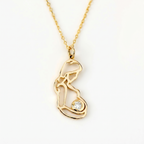 Diamond Pregnant Mother Necklace