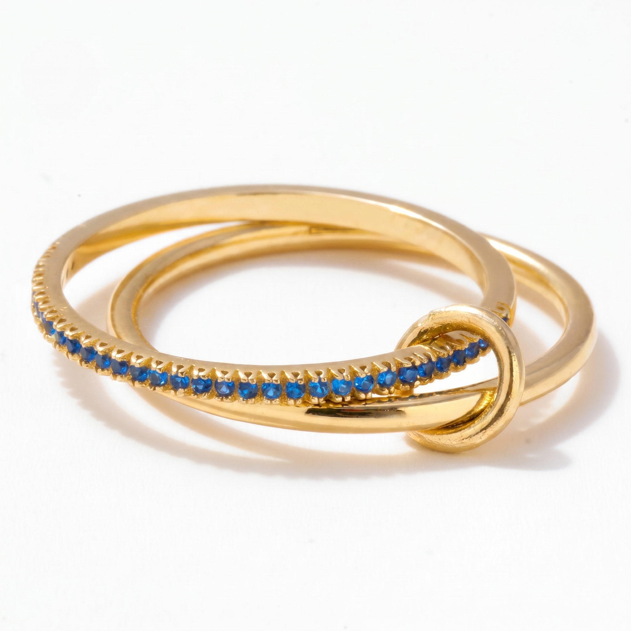 Personalized Intertwined Eternity Ring