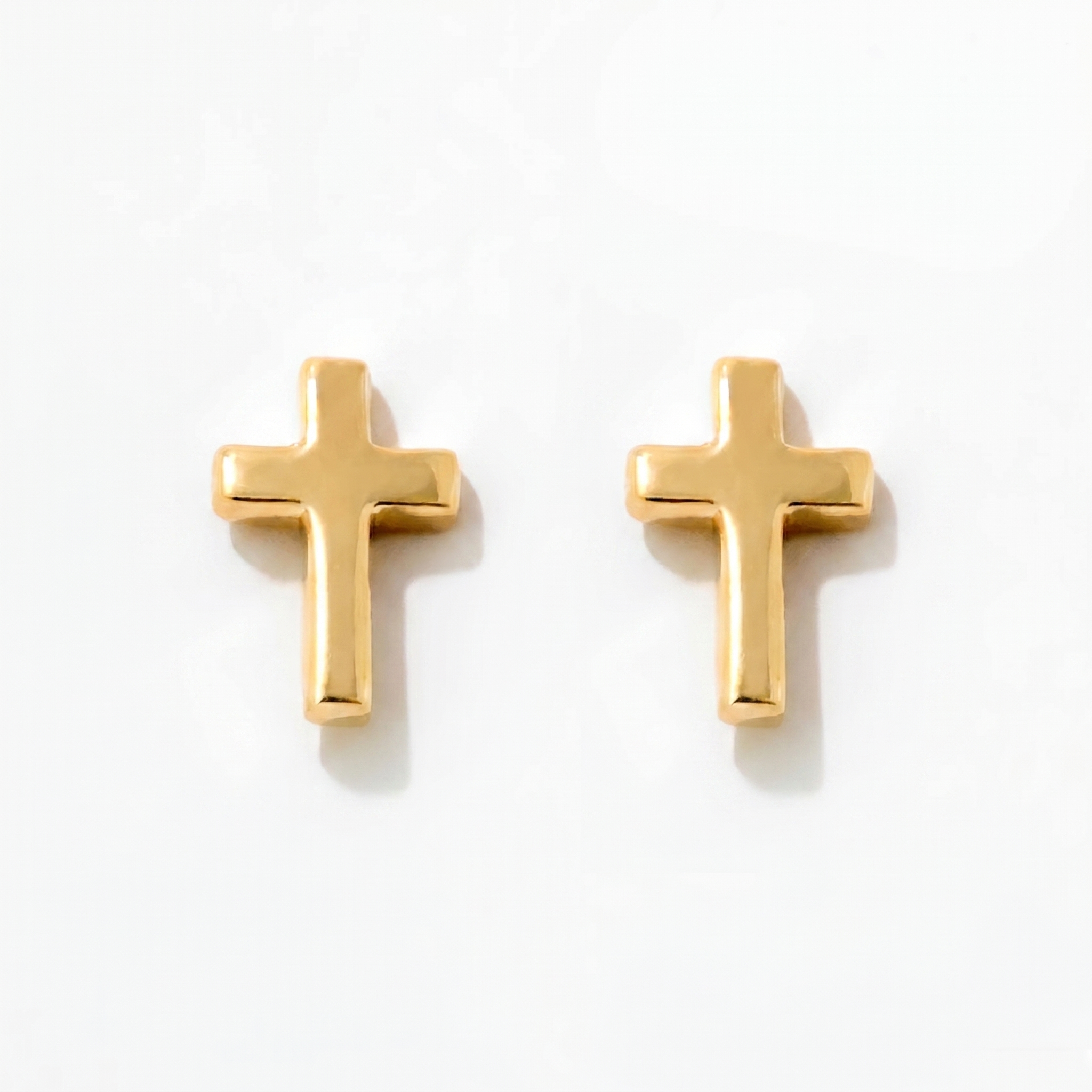 Cross Stud Earrings