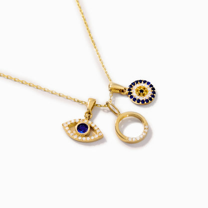 Diamond Circle Charm