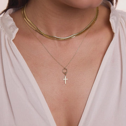Cross Charm Necklace