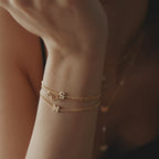 Initial Curb Chain Bracelet
