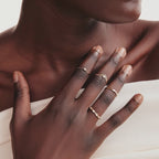 Diamond Flower Ring