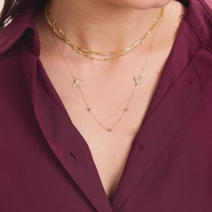 Birds Necklace