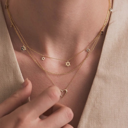 Cross Heart Necklace