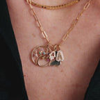 Diamond Letter Charm
