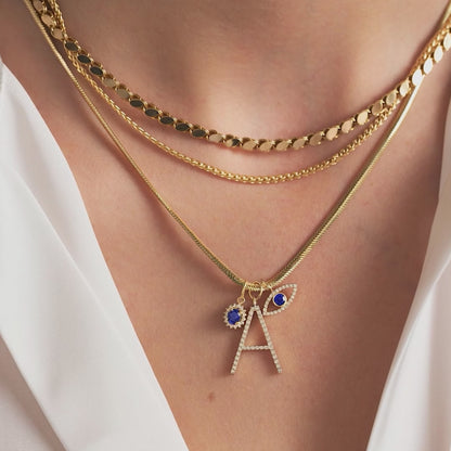 Diamond Evil Eye Charm