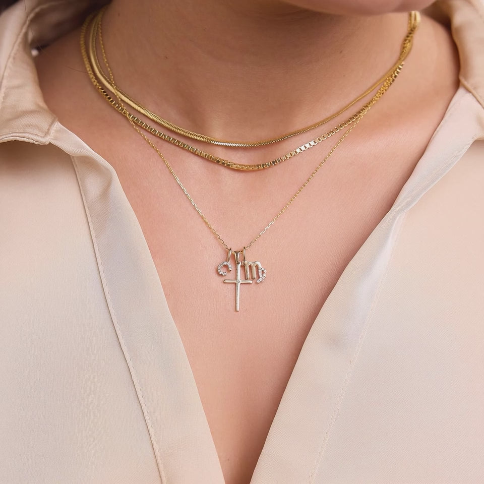 Diamond Zodiac Pendant