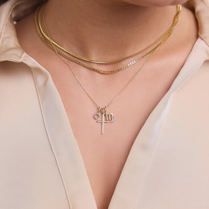 Diamond Zodiac Pendant