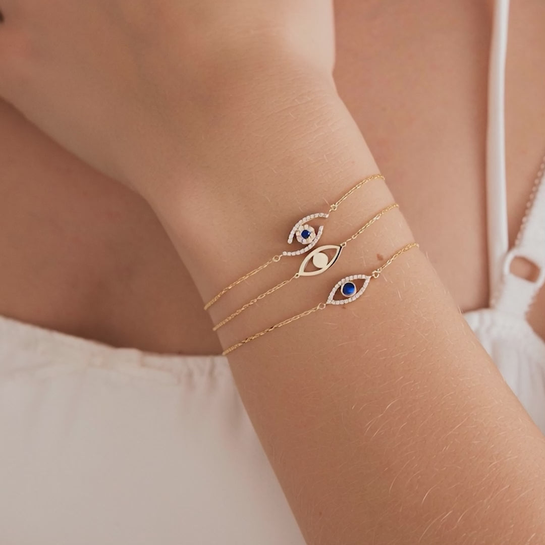 Evil Eye Charm Bracelet