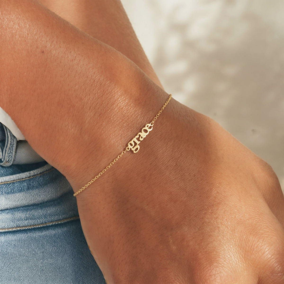 Personalized Dainty Name Bracelet
