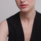 Diamond Bezel Set Necklace