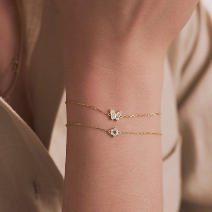 Butterfly Diamond Bracelet