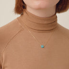 Opal Evil Eye Necklace