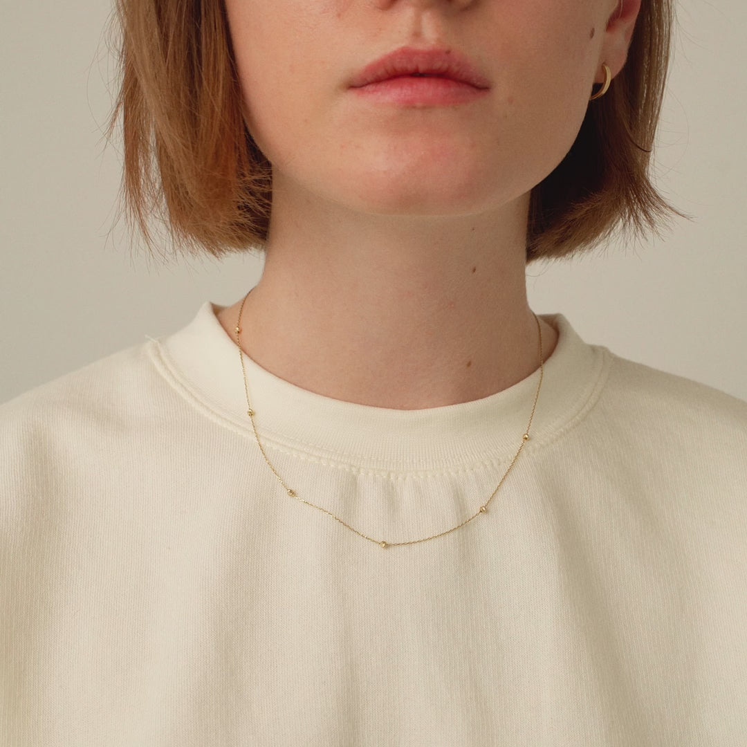 Bead Station Necklace