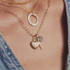 Engravable Open Circle Charm