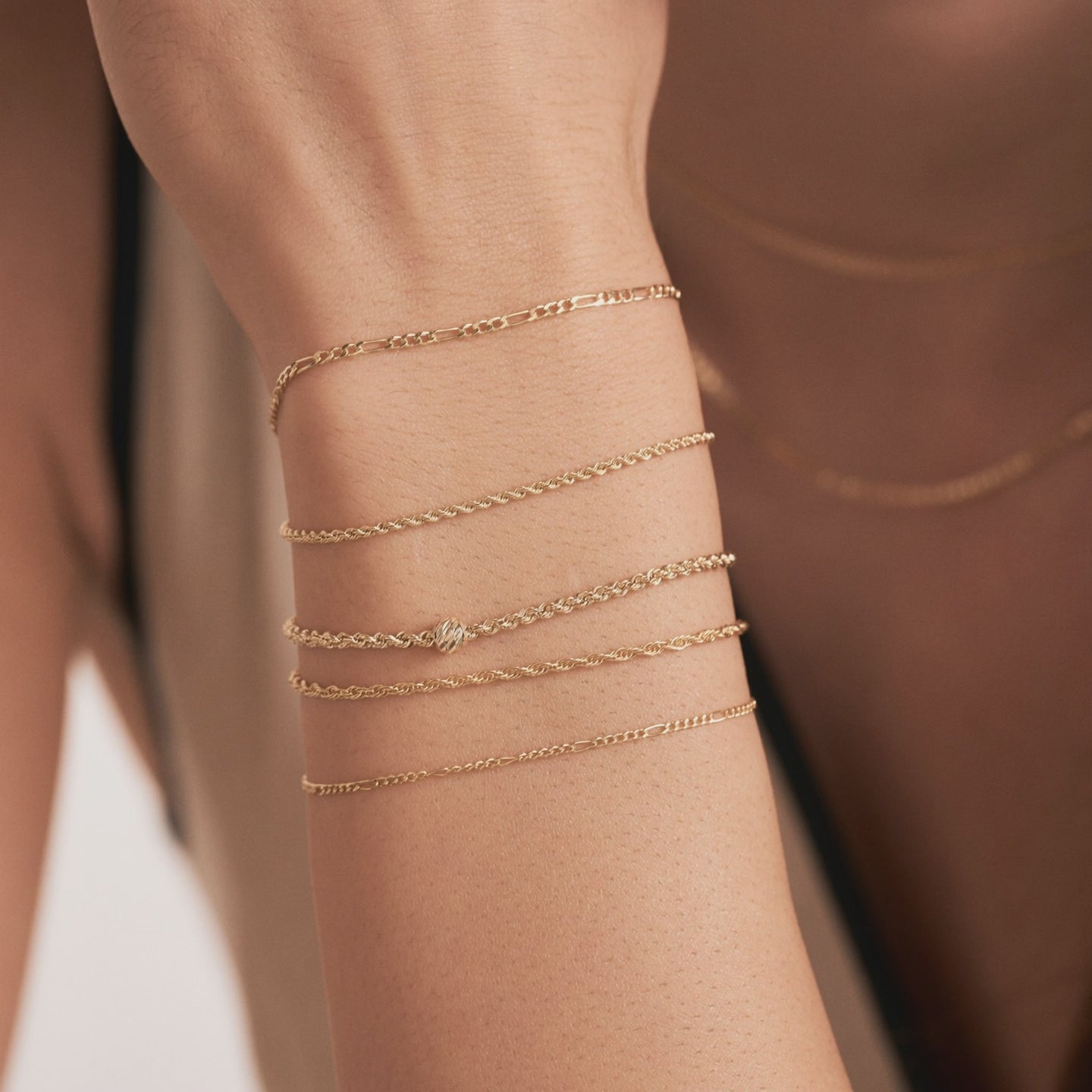 Dainty Figaro Chain Bracelet